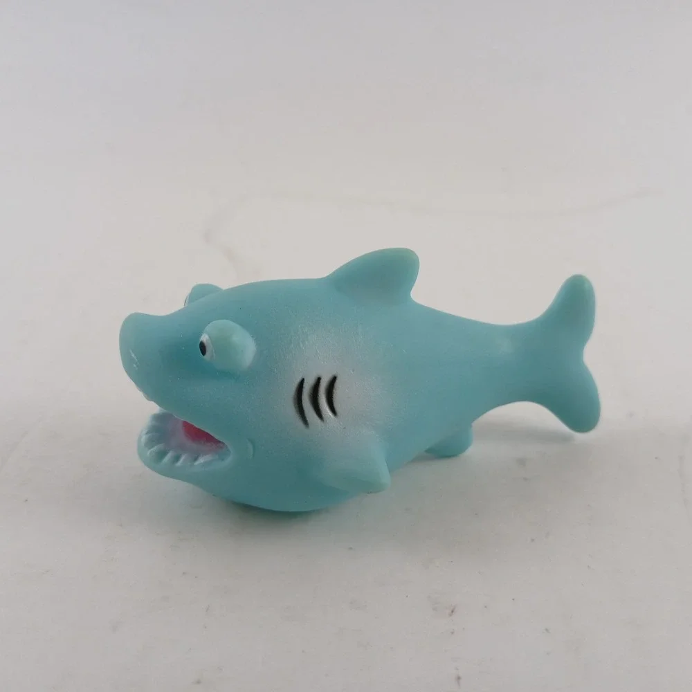 Bath Toys Dinosaur Megaladon Lot Of 4 Plastic Rubber